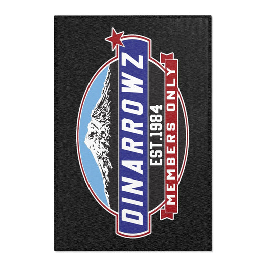 Dinarrowz Members Only Area Rug - Cozy Mountain Vibe for Home Decor